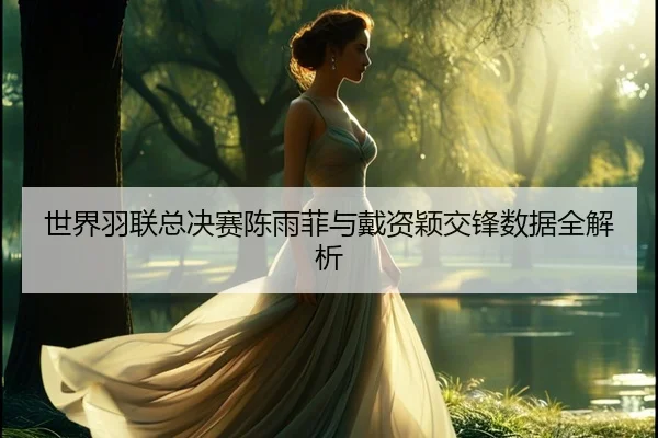 世界羽联总决赛陈雨菲与戴资颖交锋数据全解析